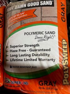 Gray Colored Poly Sand